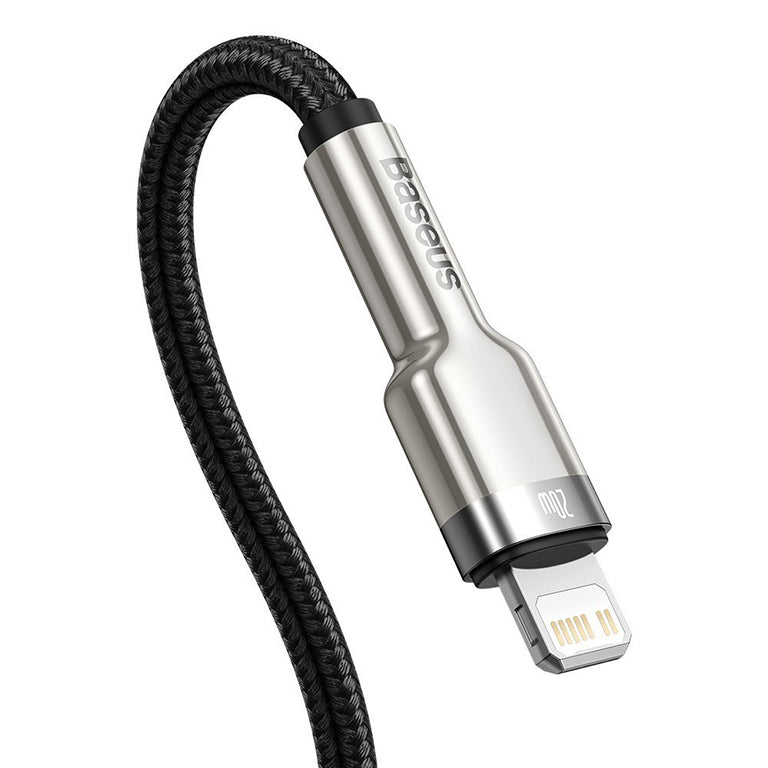 Baseus Cafule Series USB-C to Lightning Metal Data Cable (0.25m / 1m / 2m)