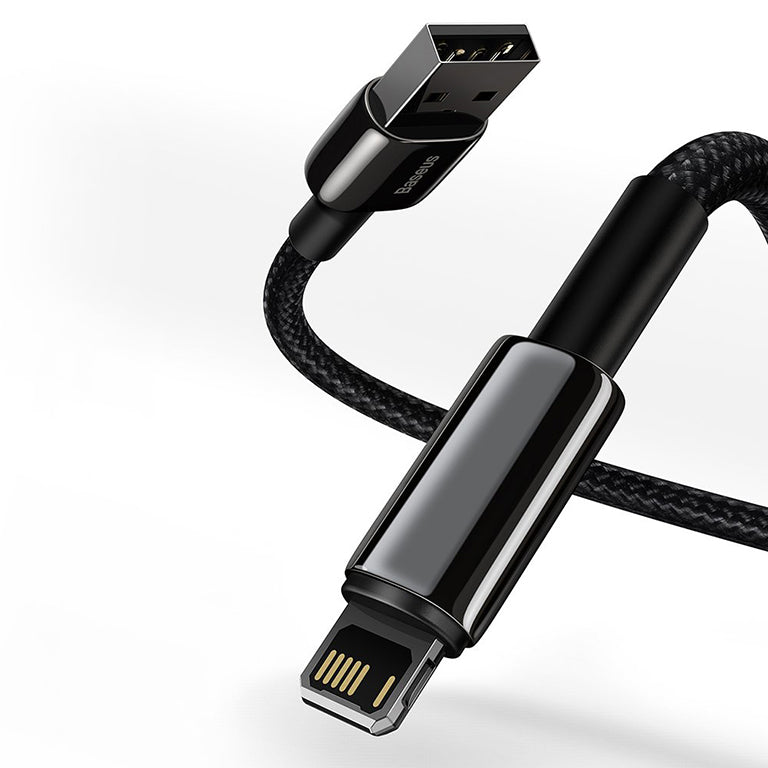 Baseus Tungsten USB to Lightning Fast Charge Cable (1m / 2m)