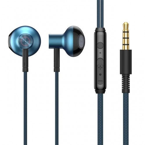 Baseus Encok H19 Wired 3.5mm Earphone (Blue / Black)
