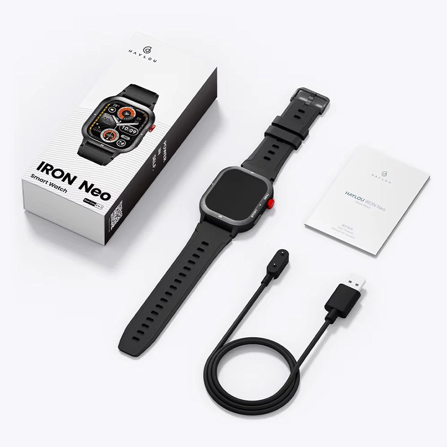 Haylou IRON Neo Smart Watch – Black
