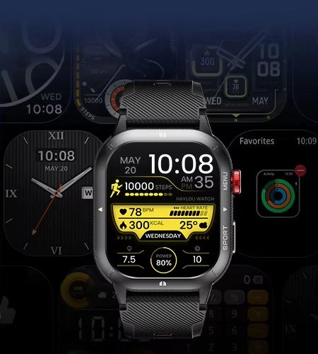 Haylou IRON Neo Smart Watch – Black