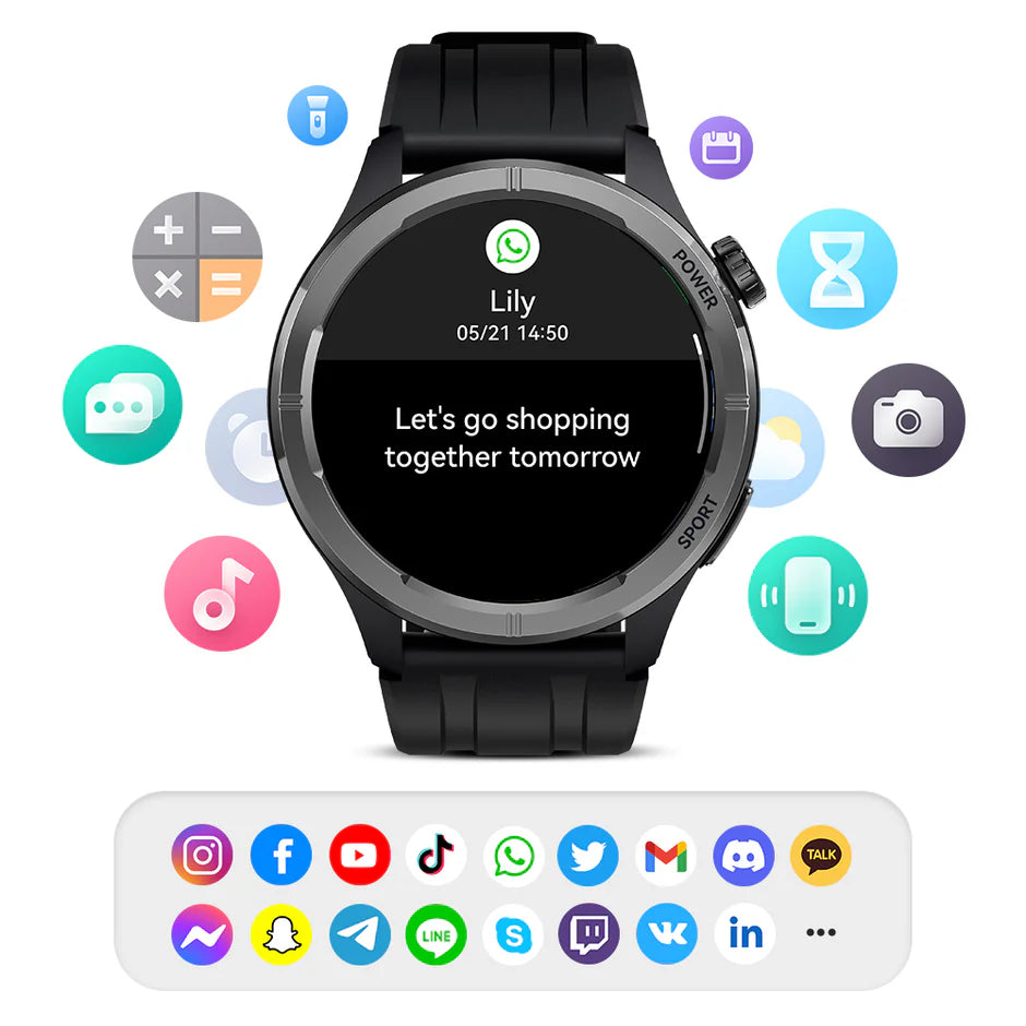 Haylou Solar Neo Smart Watch – Black