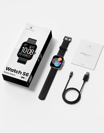 Haylou Watch S6 Smart Watch – Black