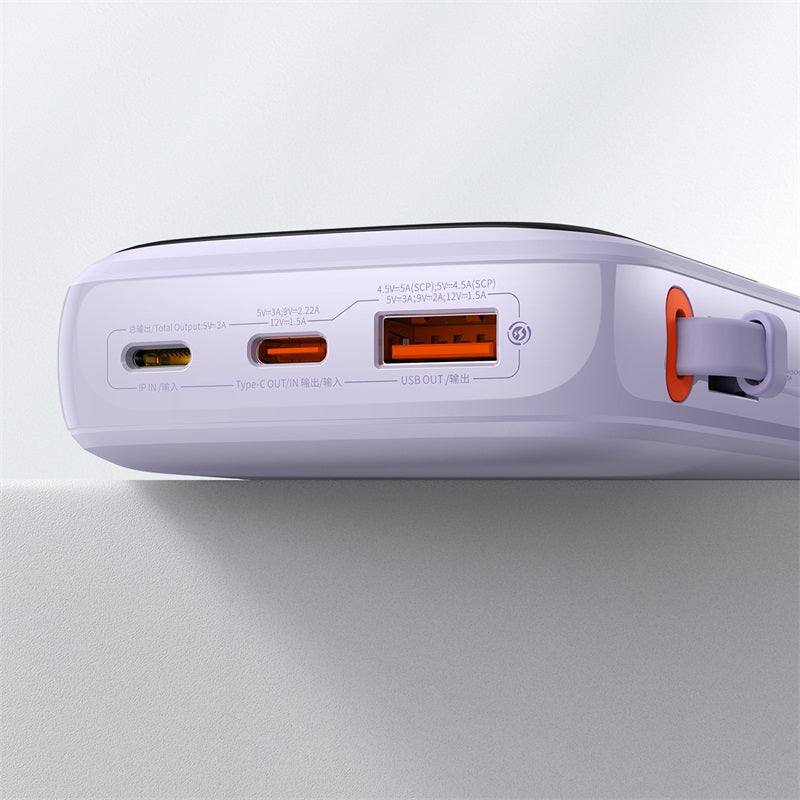 Baseus 10000mAh 22.5W Qpow Pro Digital Display Fast Charge Power Bank