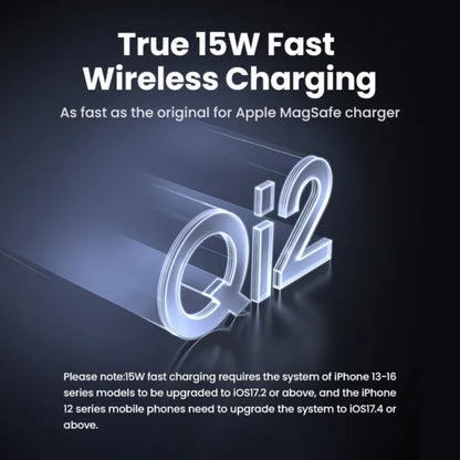 UGREEN 10000mAh 20W Qi2 Magnetic Wireless Power Bank – PB763 - 55135B