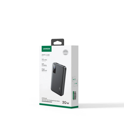 UGREEN 10000mAh 20W Two-way Fast Charging Power Bank – PB311 – 25742