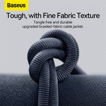 Baseus 1.2m Type-C to Lightning 20W Fast Charging Data Cable-Crystal Shine Series – Blue