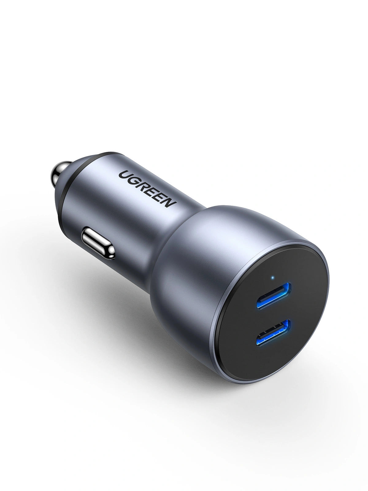 UGREEN 60W Dual Type-C Port PD Fast Car Charger – CD213 – 70594