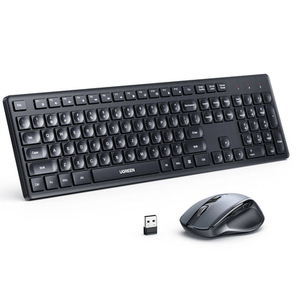 UGREEN Wireless Keyboard and Mouse Combo Without Battery – MK006 – 35740