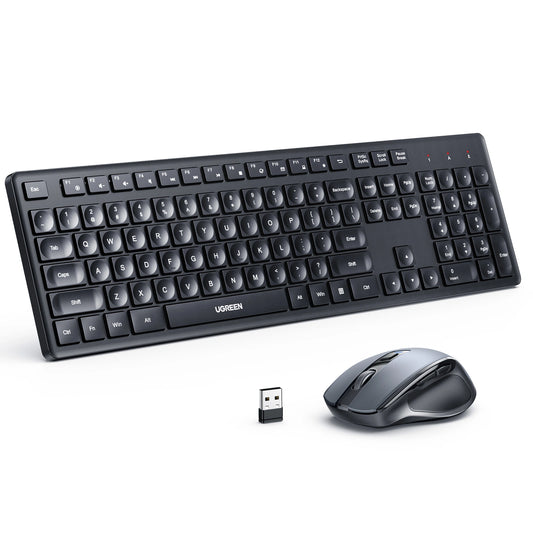 UGREEN Wireless Keyboard and Mouse Combo Without Battery – MK006 – 35740