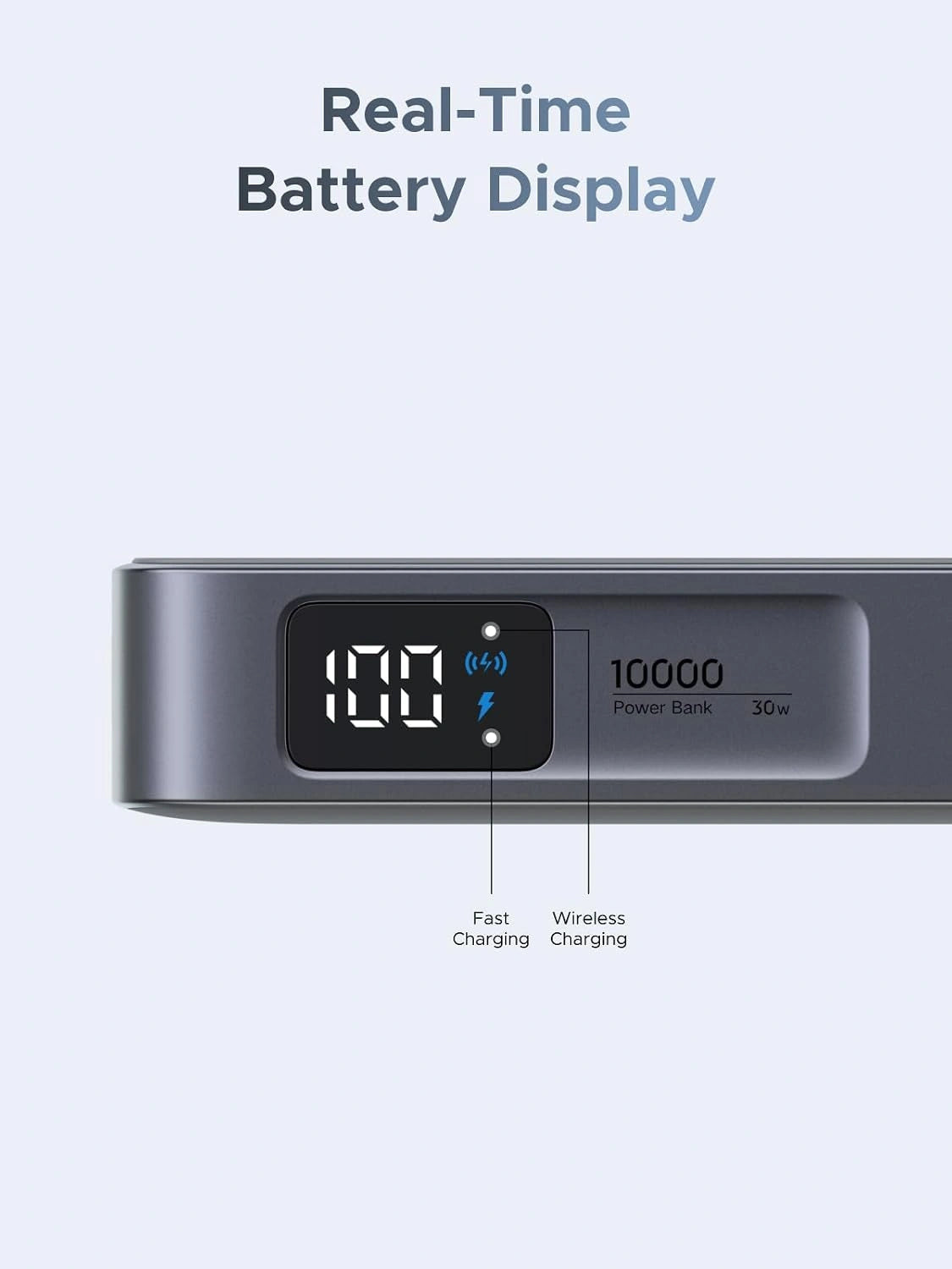 UGREEN 10000mAh 25W Qi2 Magflow Magnetic Wireless Power Bank – PB773 – 85956B