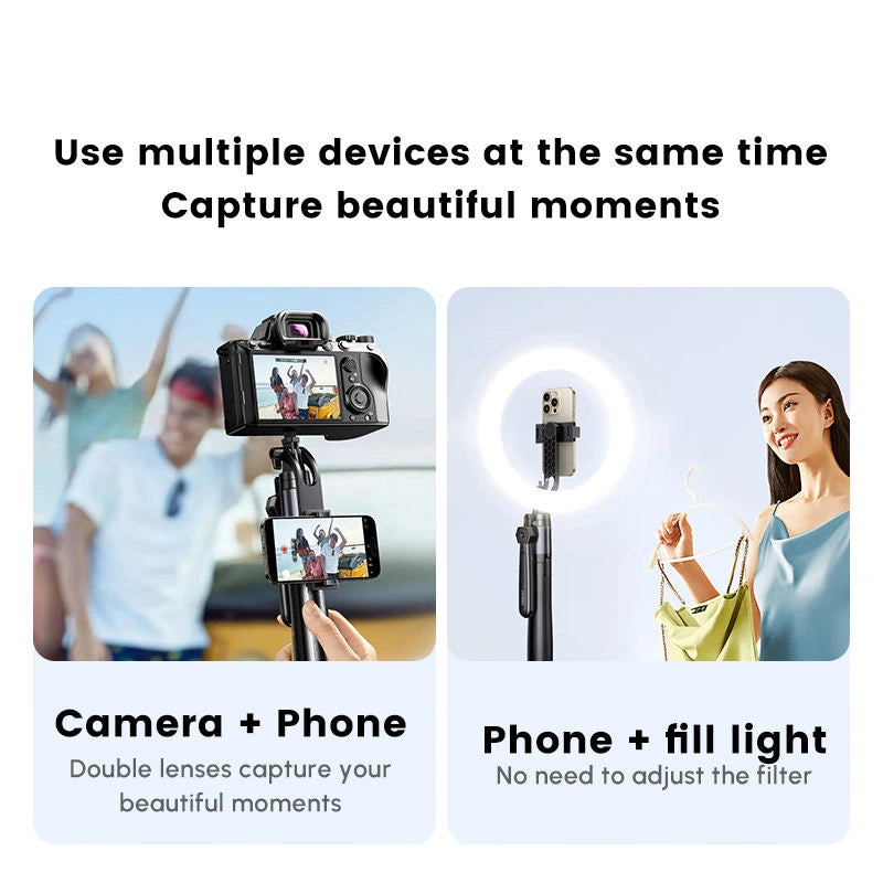 UGREEN 4-Leg Bluetooth Selfie Stick With Tripod Stand – LP849 – 45301