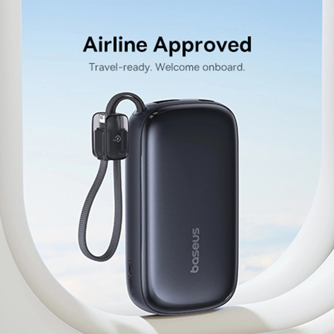 Baseus 20000 mAh 22.5 W EnerFill FC21 “QPow 3 Ultra” Power Bank – (Cosmic Black)