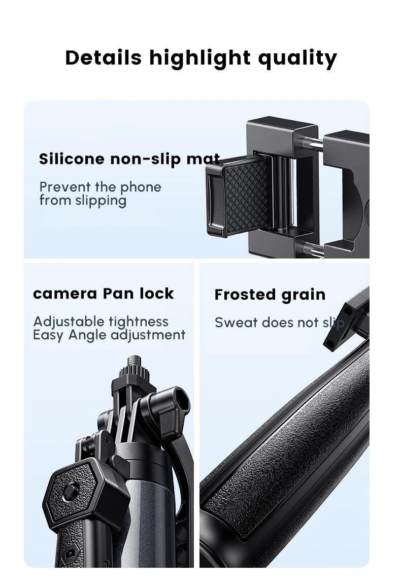 UGREEN 4-Leg Bluetooth Selfie Stick With Tripod Stand – LP849 – 45301