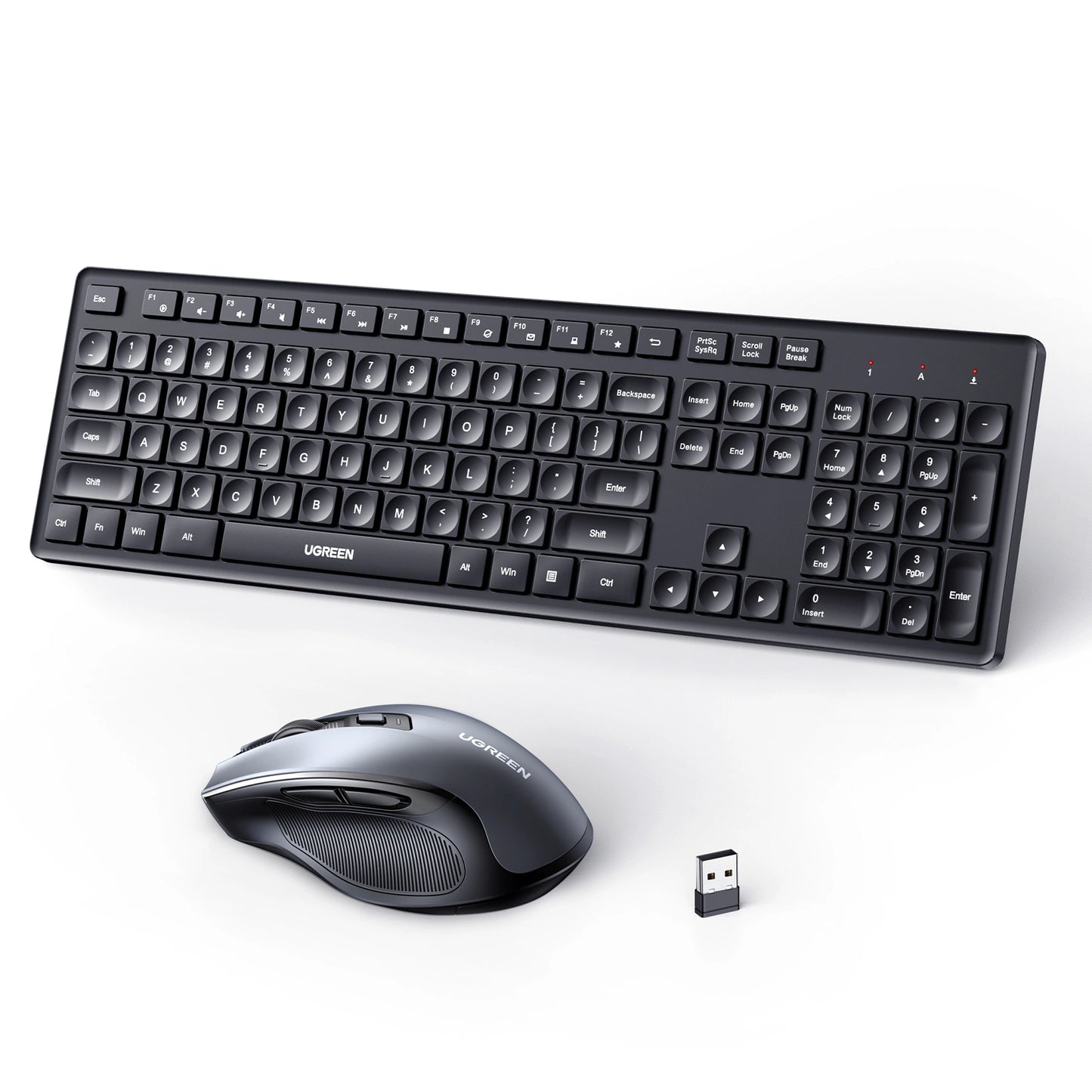 UGREEN Wireless Keyboard and Mouse Combo Without Battery – MK006 – 35740