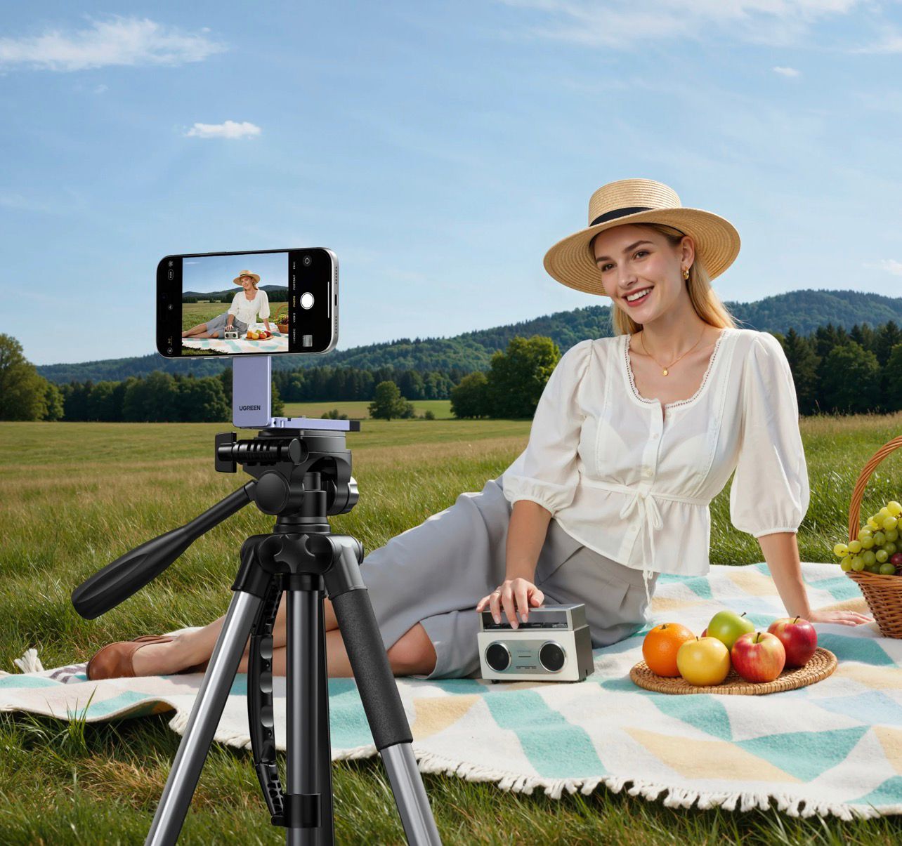 UGREEN Magnetic Phone Tripod Stand – LP962 – 75509