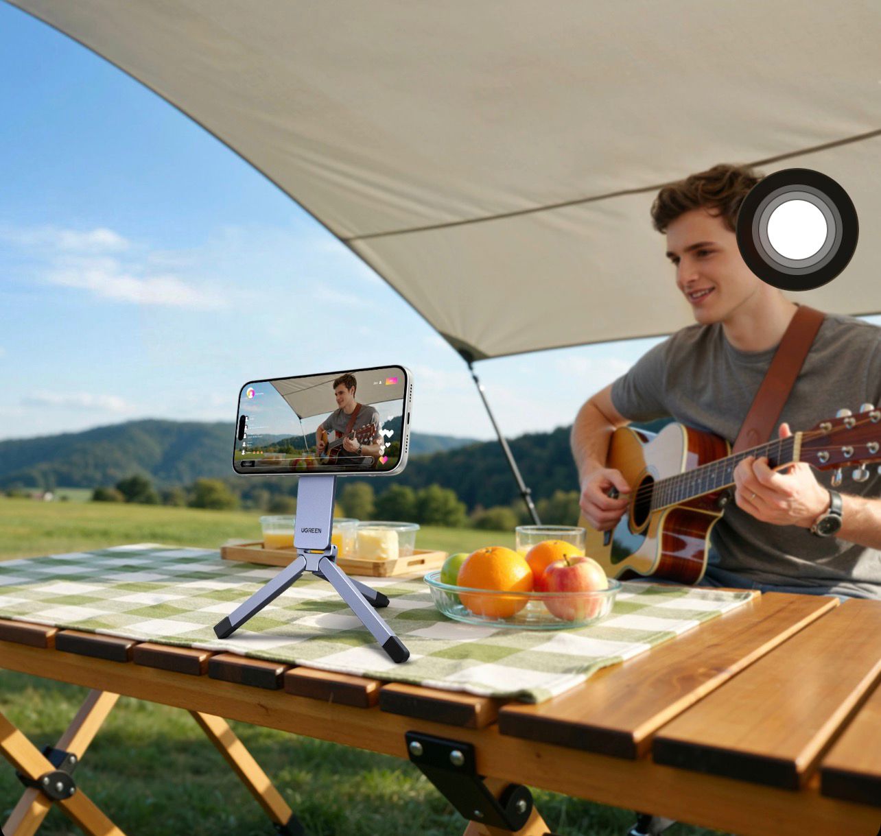UGREEN Magnetic Phone Tripod Stand – LP962 – 75509