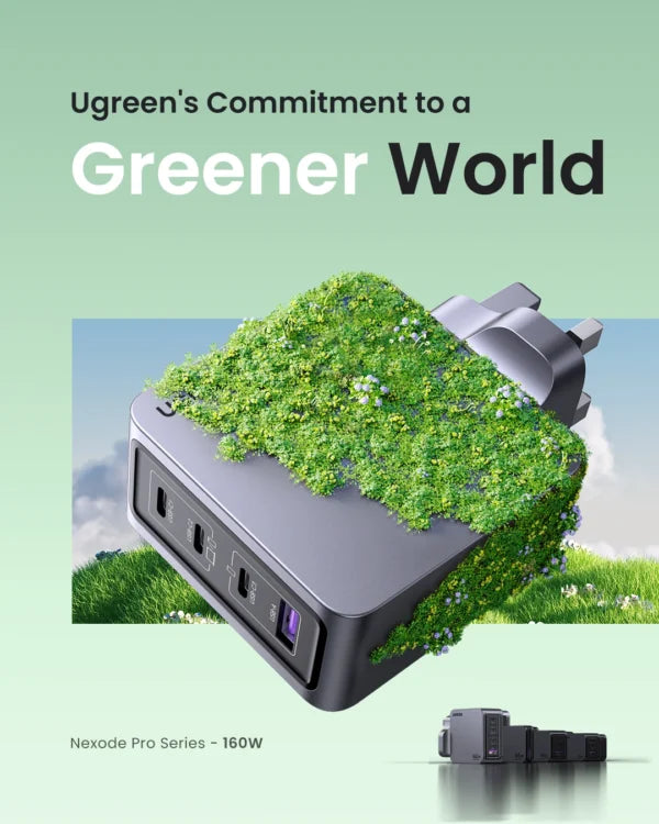 UGREEN 160W Nexode Pro GaN Fast Charger With Type-c to Type-c Cable – X763 - 25878